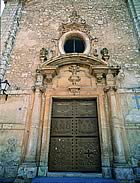 Portada de la Iglesia de Madrigueras